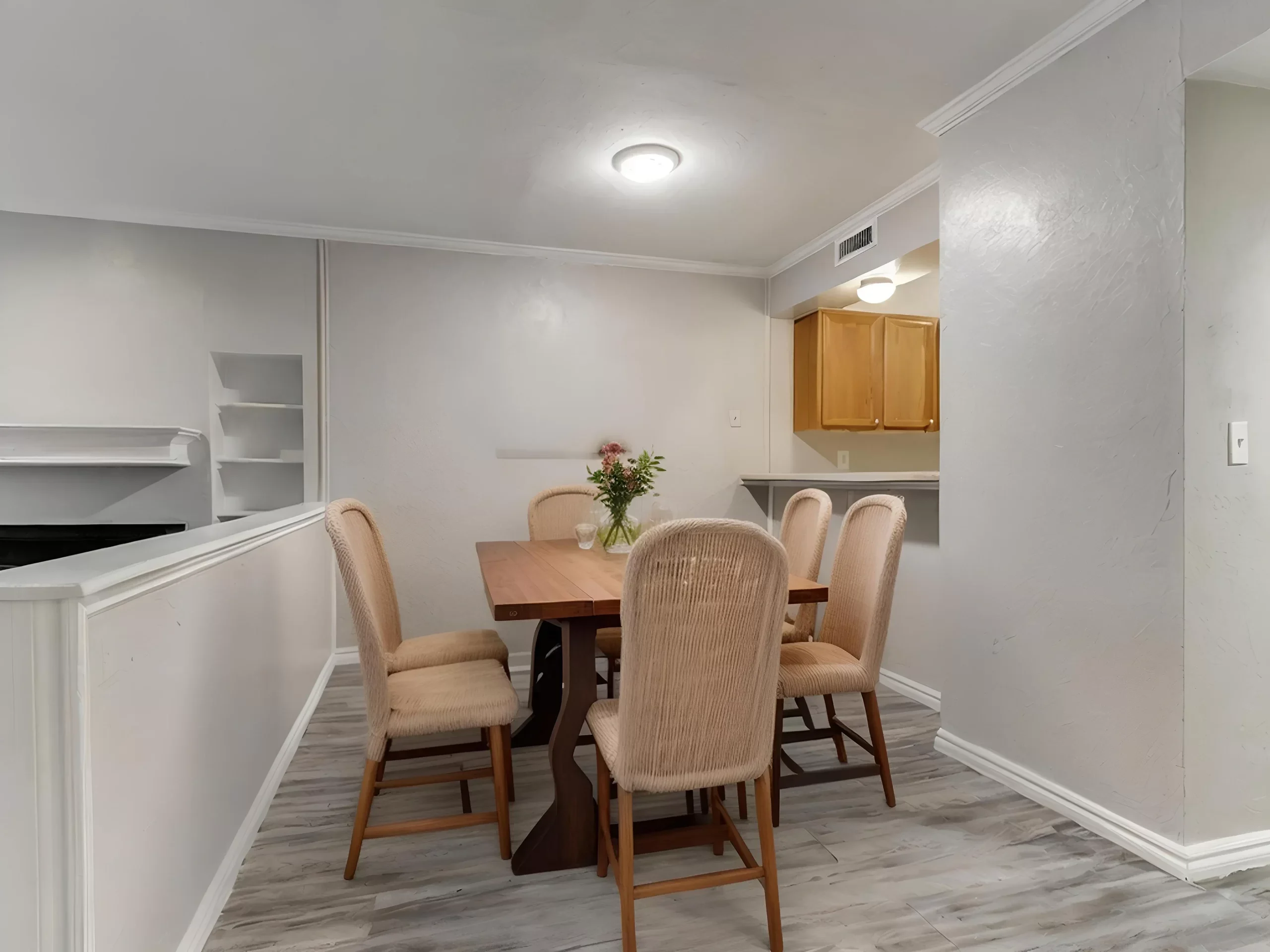 Cozy dinning spaces at The Current in Oklahoma City, Oklahoma