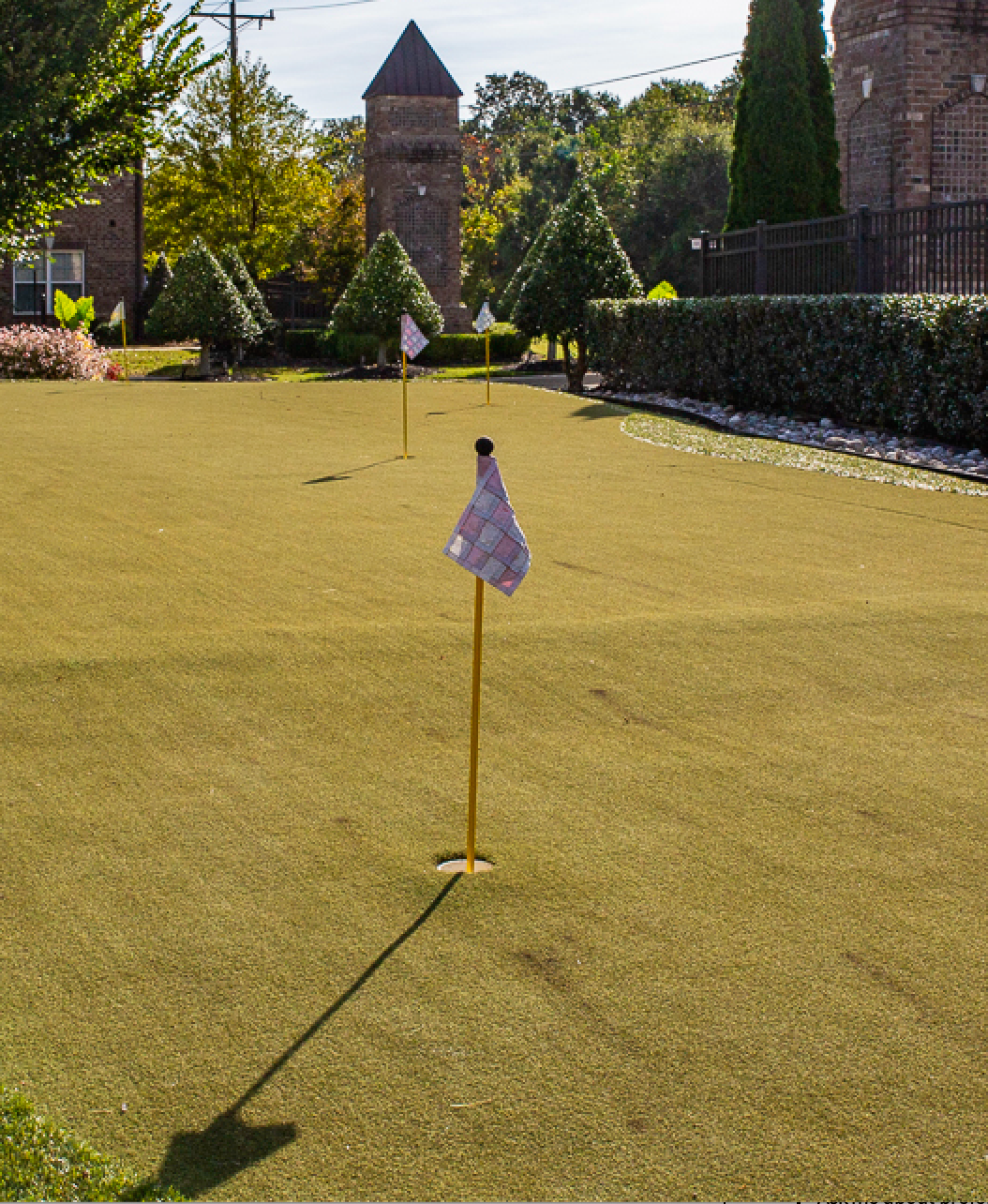 Putting green at Keystone at Mebane Oaks