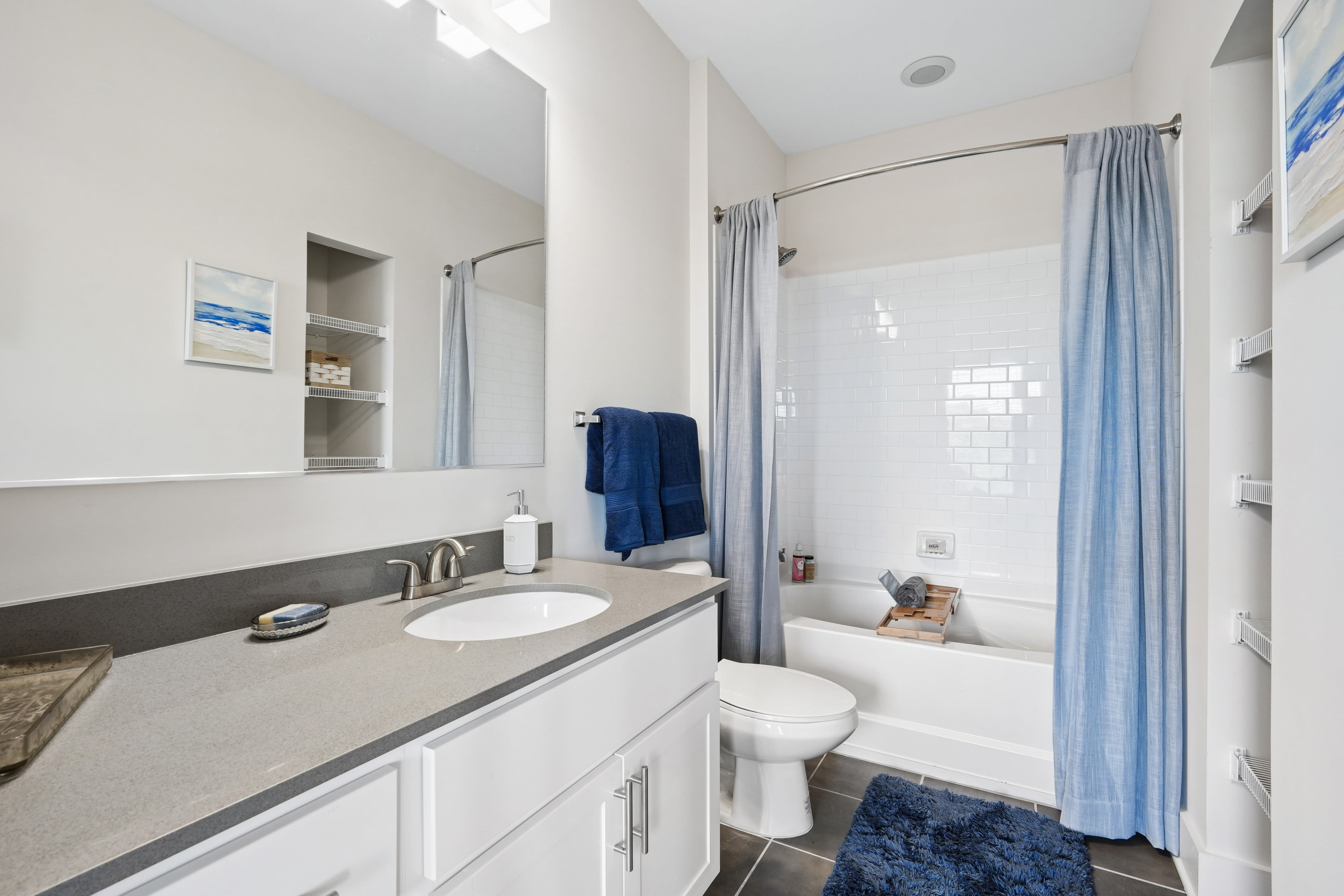 Bathroom at Overton Row in Charlotte, North Carolina