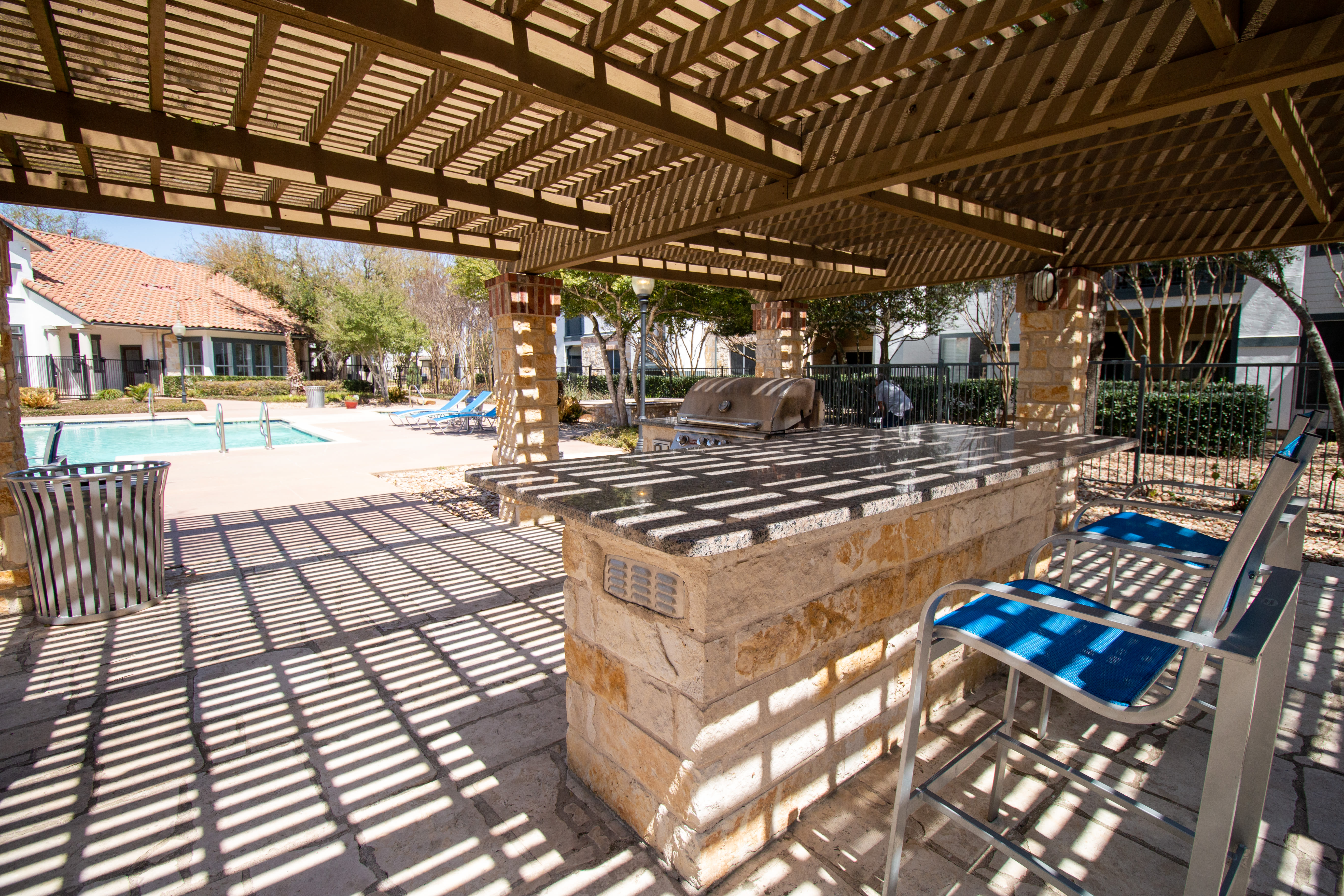 Grill area at Sutton
