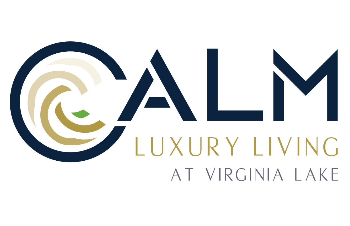 Calm at Virginia Lake Logo
