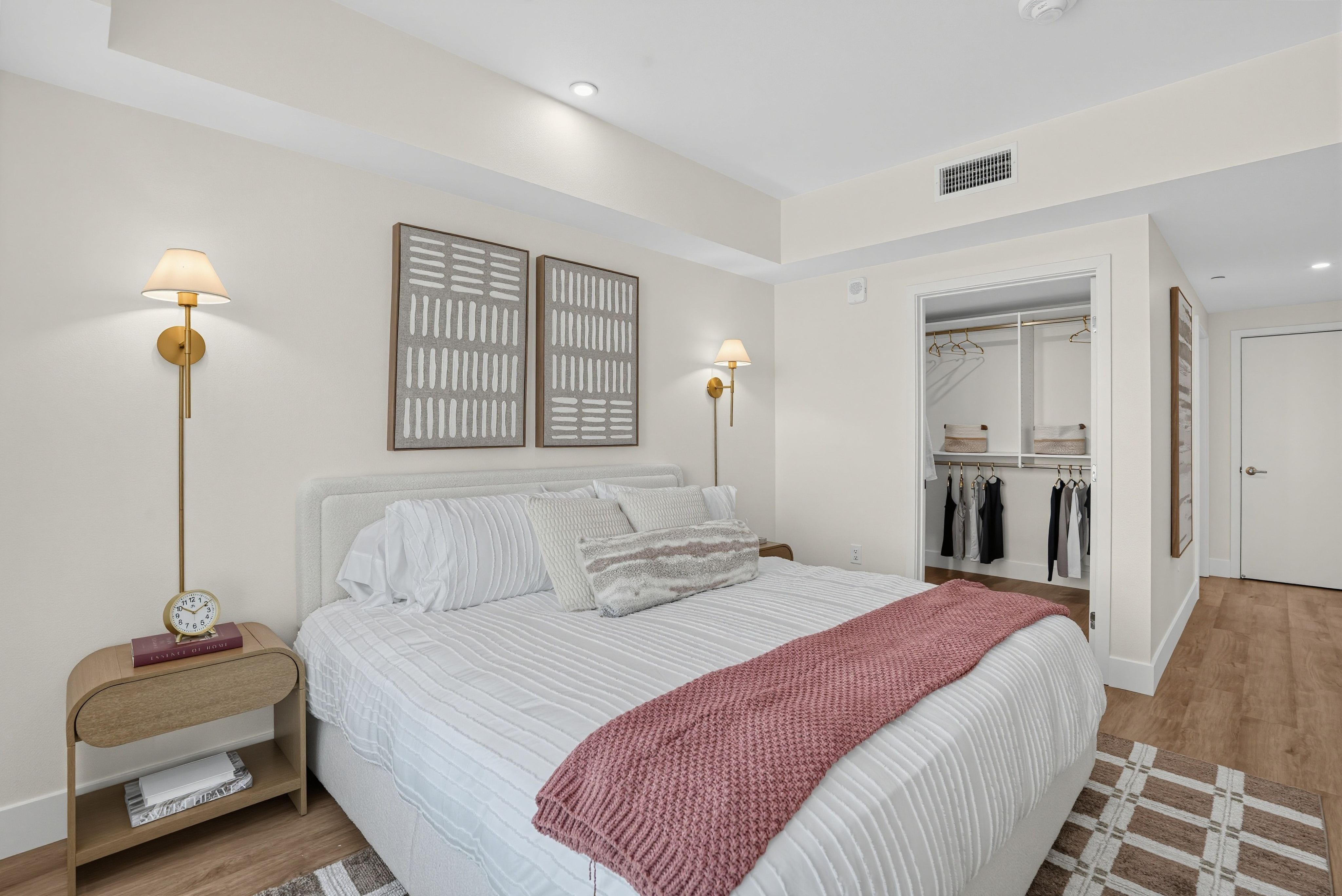 Nice bedroom at The Colton in Redwood City, CA