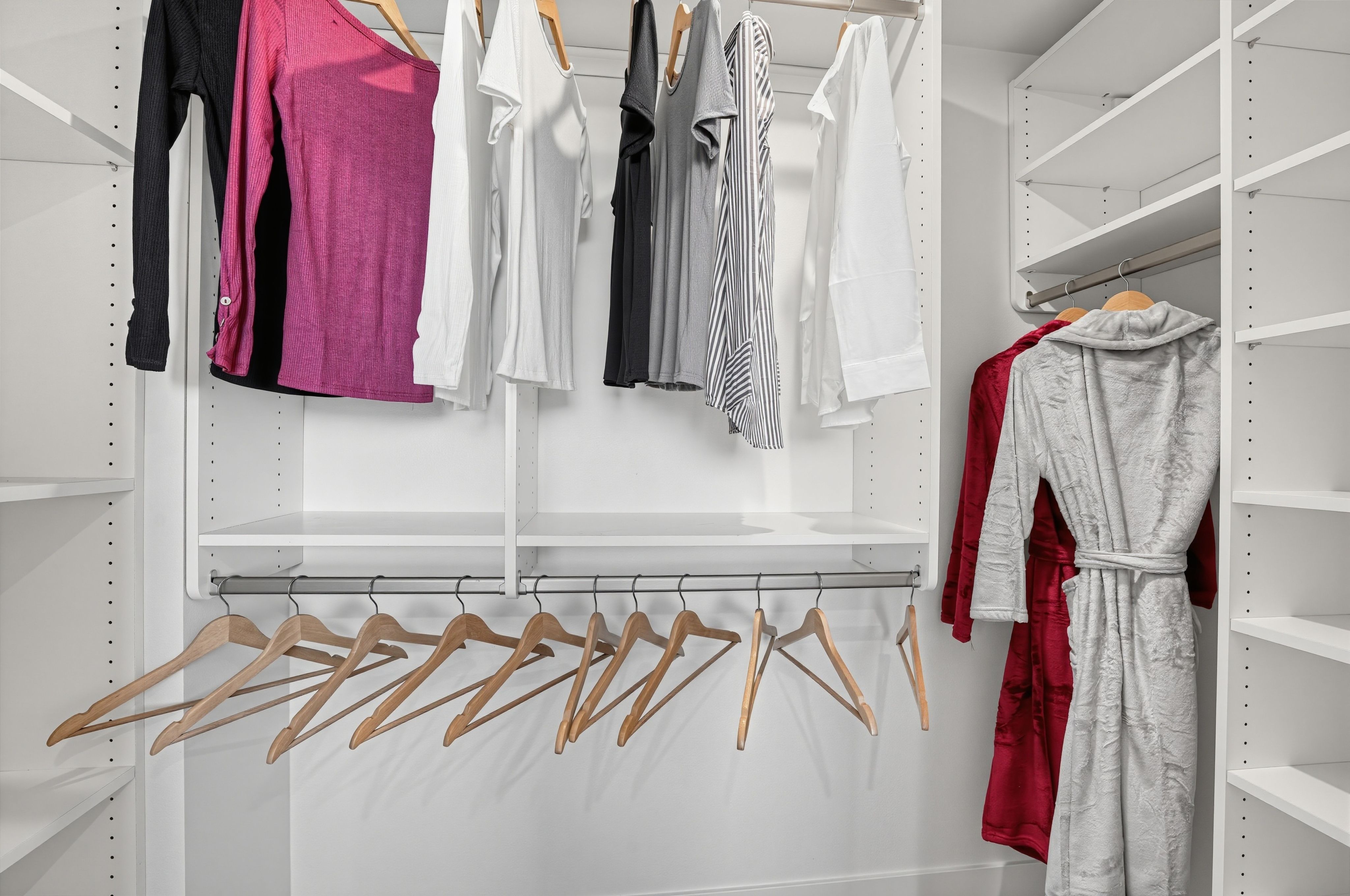 Modern closet at The Colton in Redwood City, CA