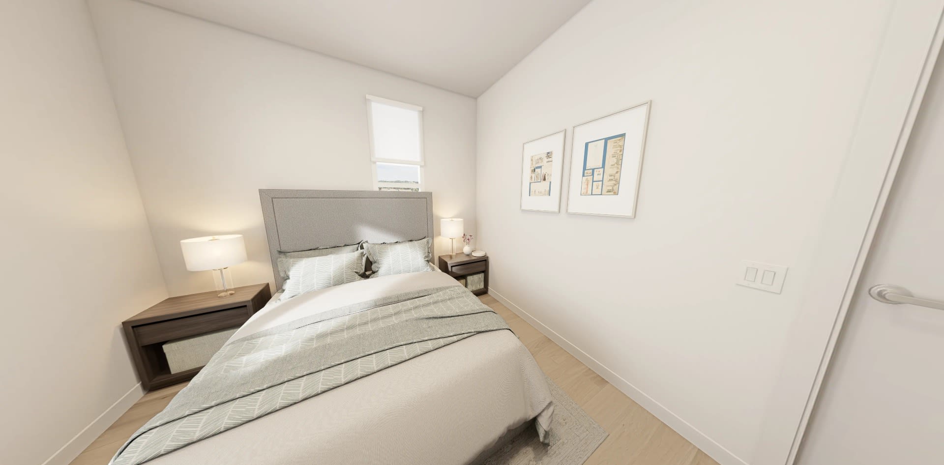 Three Bedroom Bed B Rendering