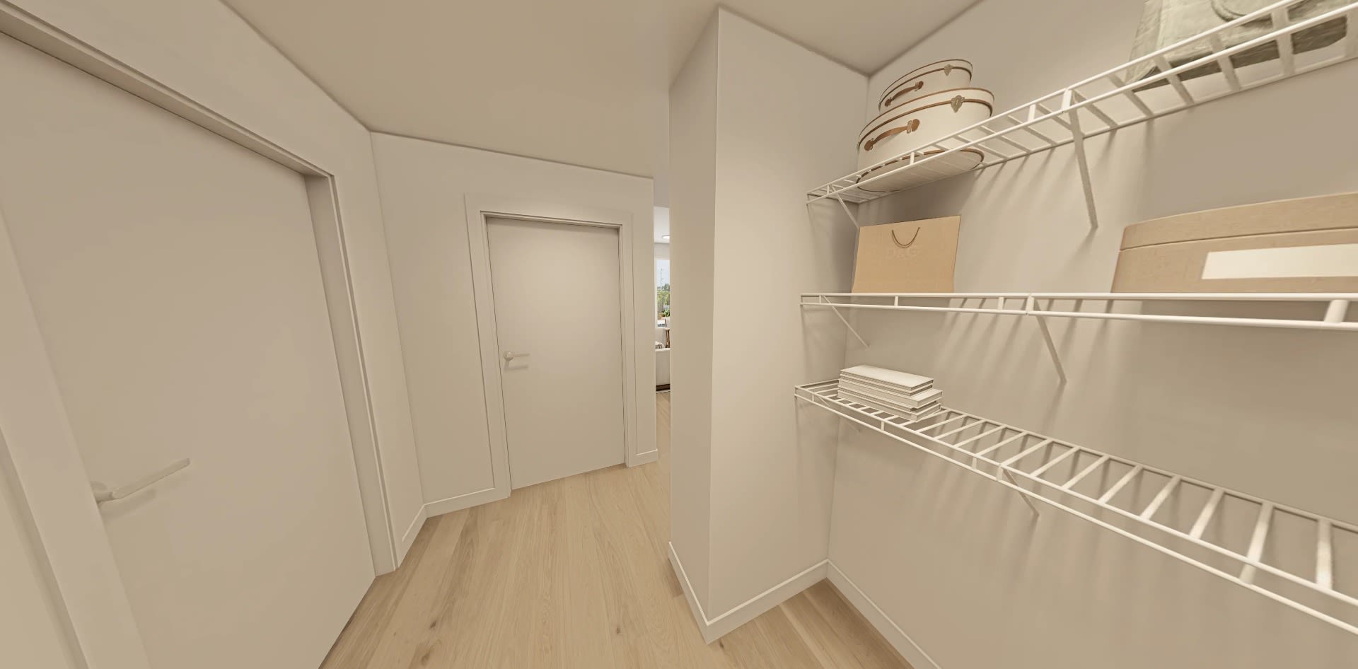 Three Bedroom Entry Rendering