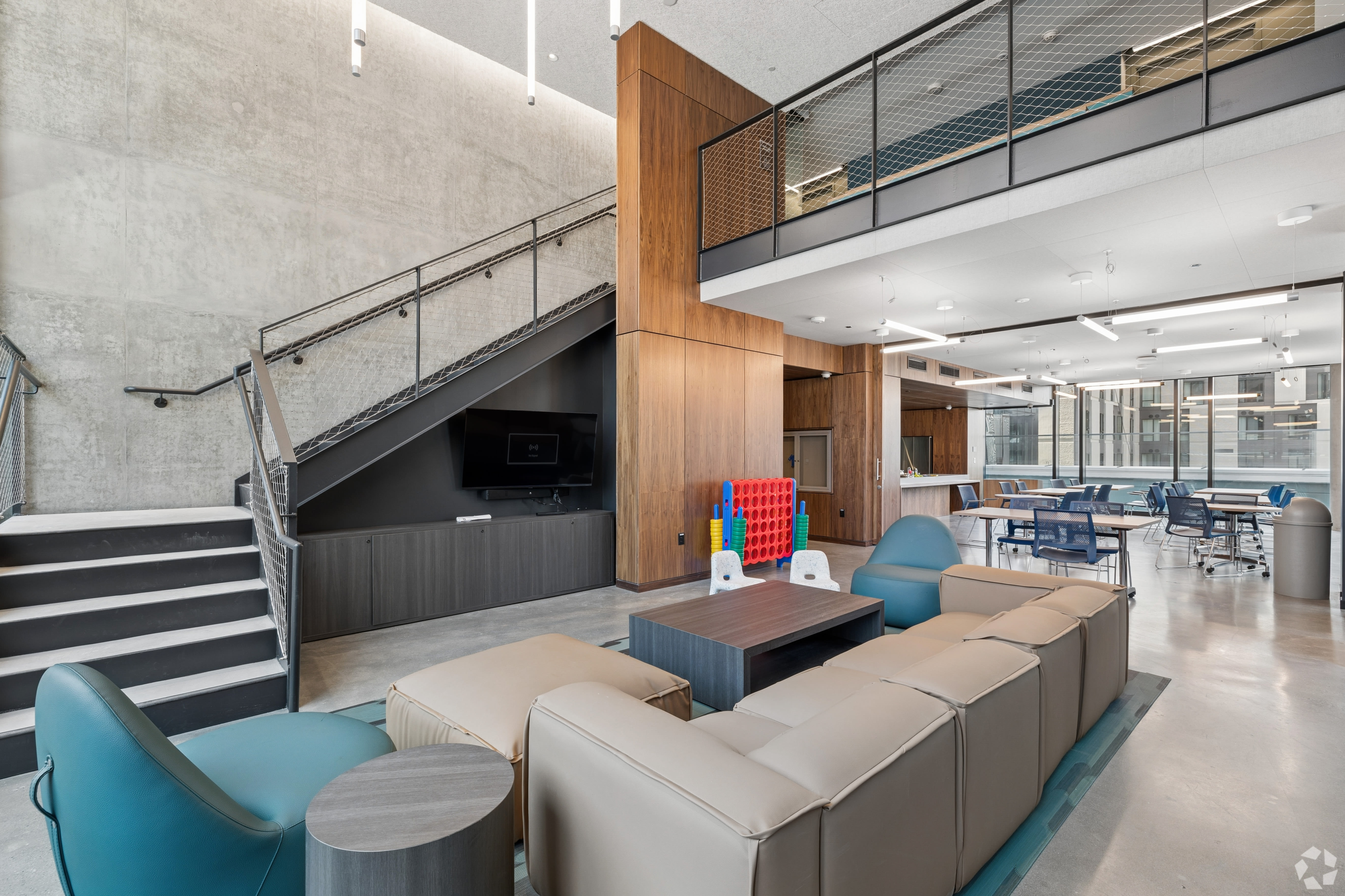 Rendering of lobby at Lark Landing in San Francisco, California