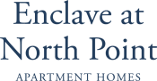 Logo for Enclave at North Point Apartment Homes