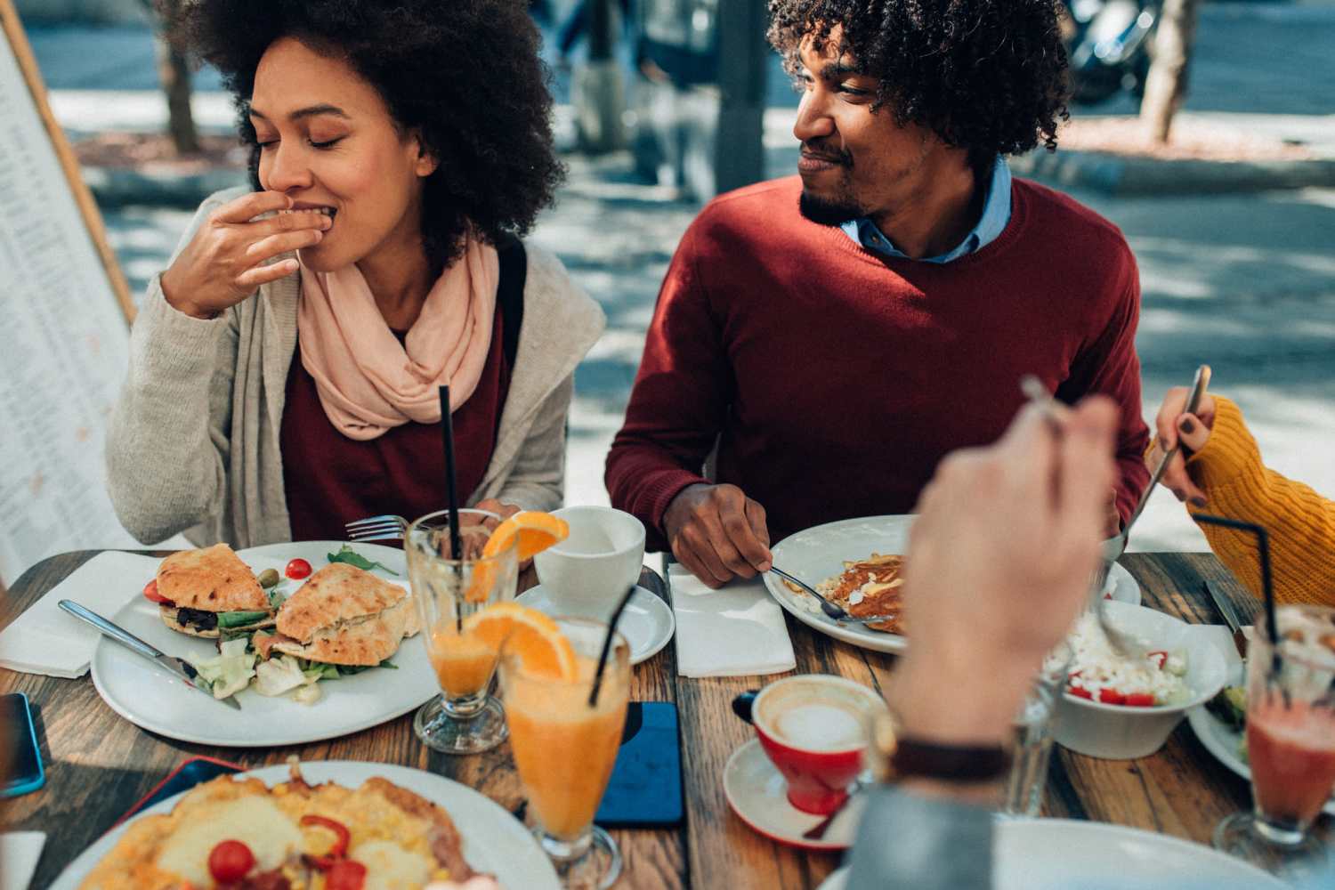  Residents out eating at 109 Tower in Miami, Florida