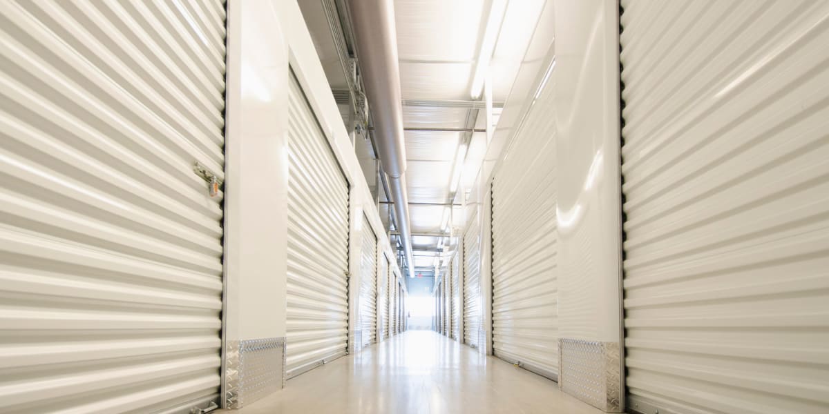 Storage units at a location of Dove Storage
