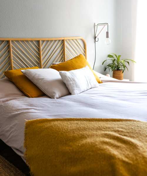 Bedroom at Enderly Towns in Charlotte, North Carolina