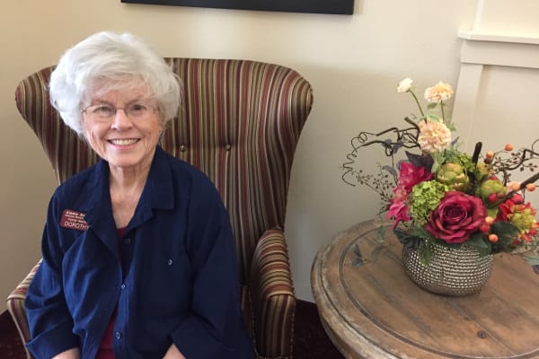 Dorothy Sanders at Osprey Heights Gracious Retirement Living in Valrico, Florida