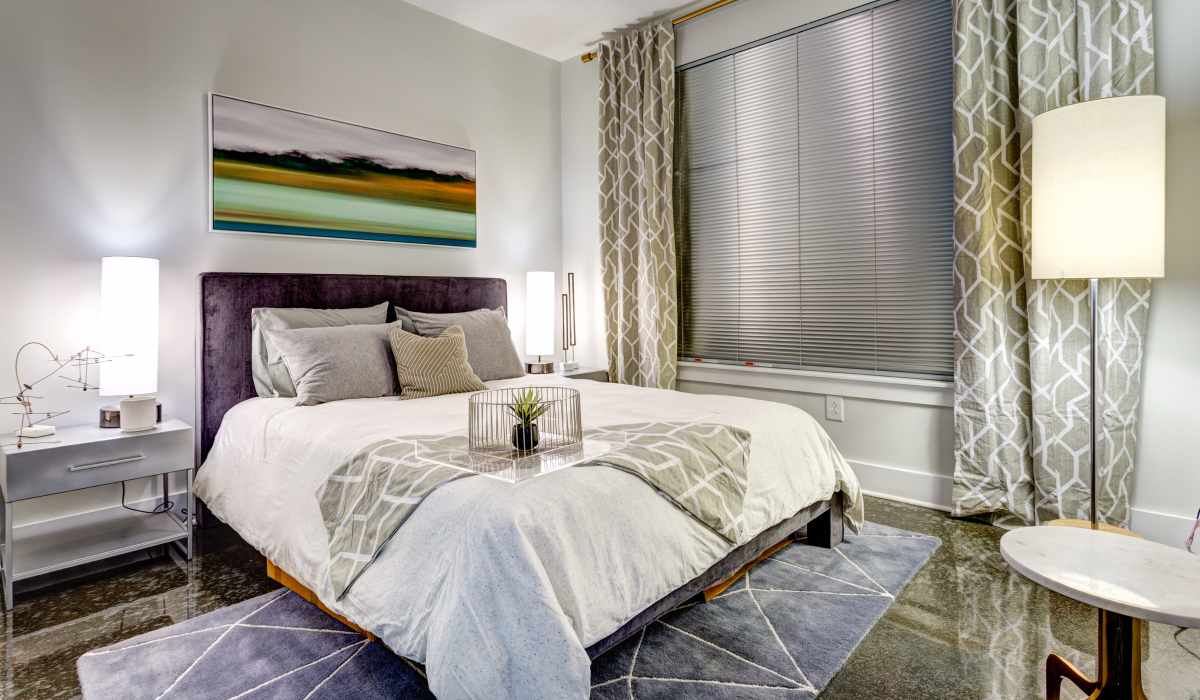 Bedroom at Attain Downtown, Norfolk, Virginia