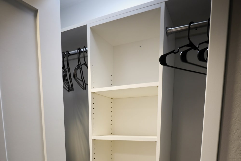 Spacious closet at Creekview Court in Getzville, New York