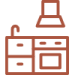 Kitchen icon at Vantage Pointe West Apartment Homes in Cincinnati, Ohio