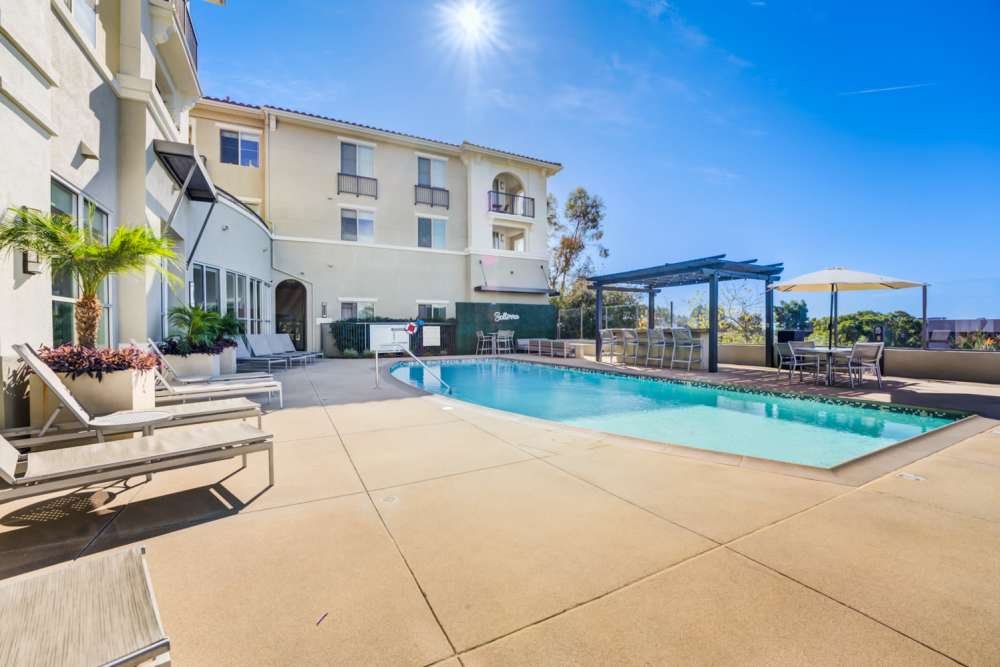 Pool at Solterra in San Diego, California