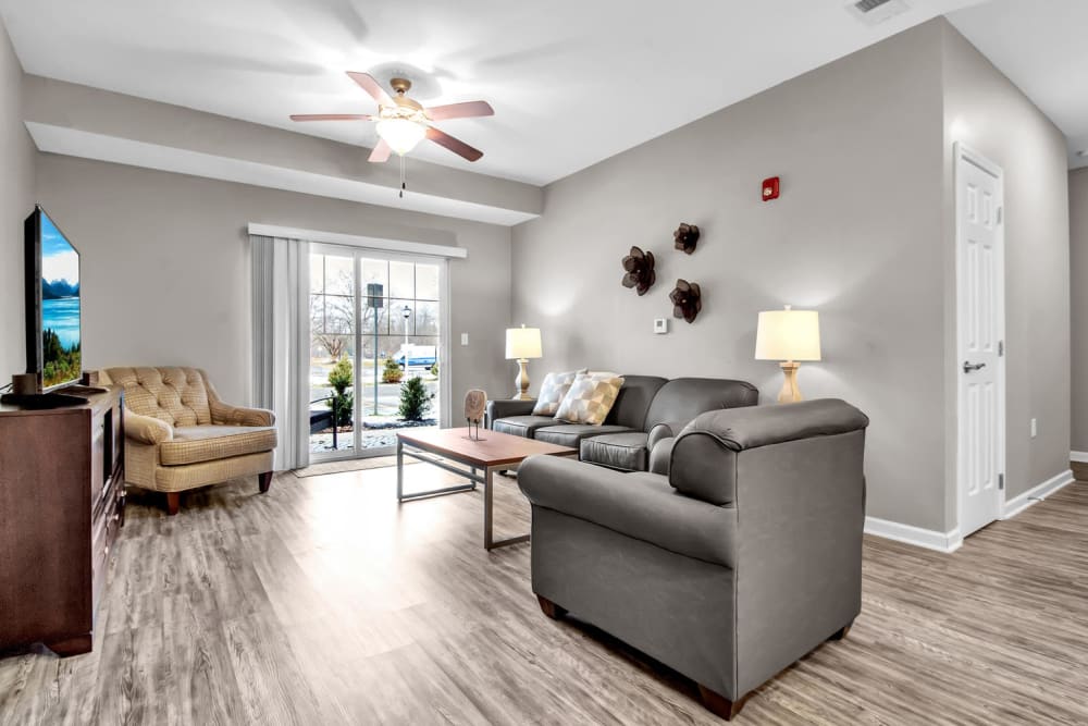 Inside View of New Unfurnished Units Building at Creekview Court in Getzville, New York