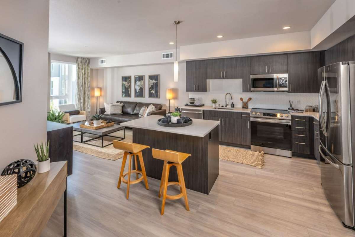 Luxury kitchens at The Beacon in Fremont, California