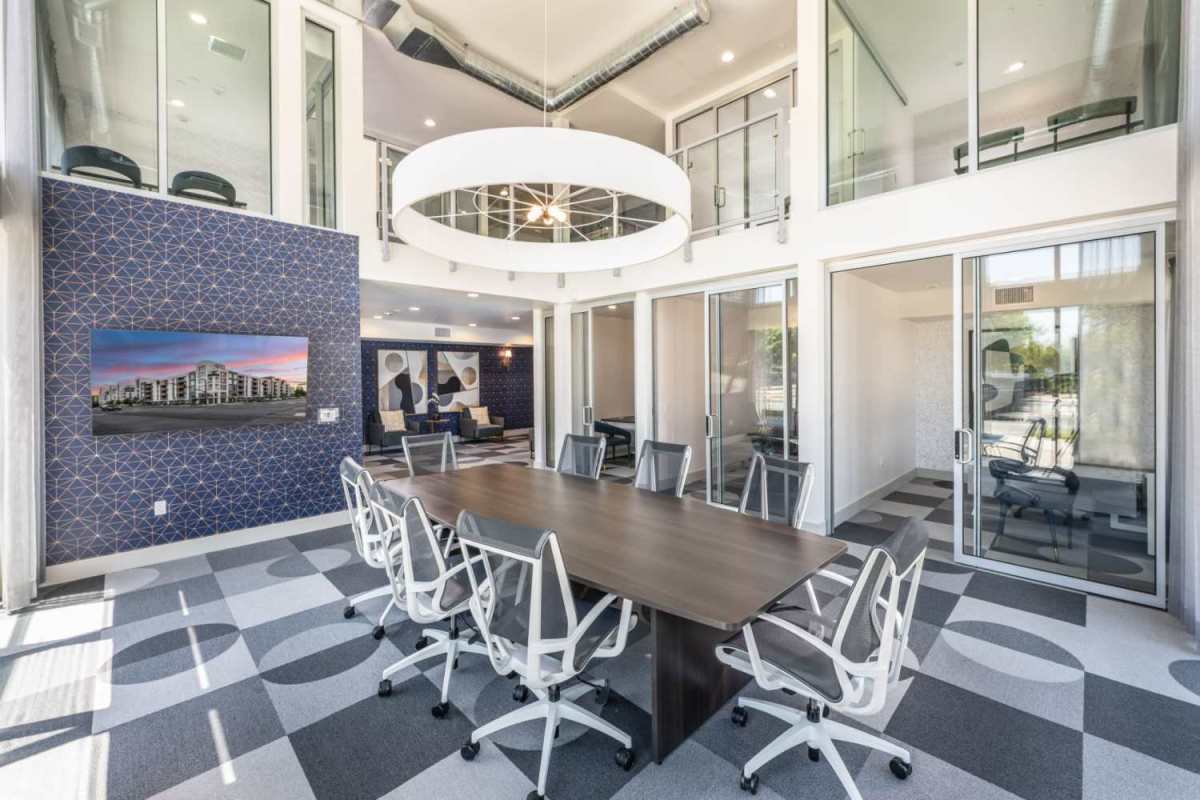 Conference room at The Beacon in Fremont, California