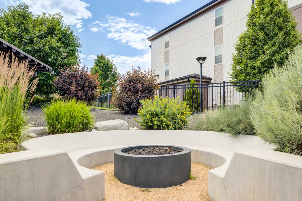 Firepits at The Wyatt Apartments in Fort Collins, Colorado