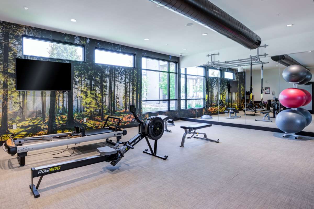 Gym at The Wyatt Apartments in Fort Collins, Colorado