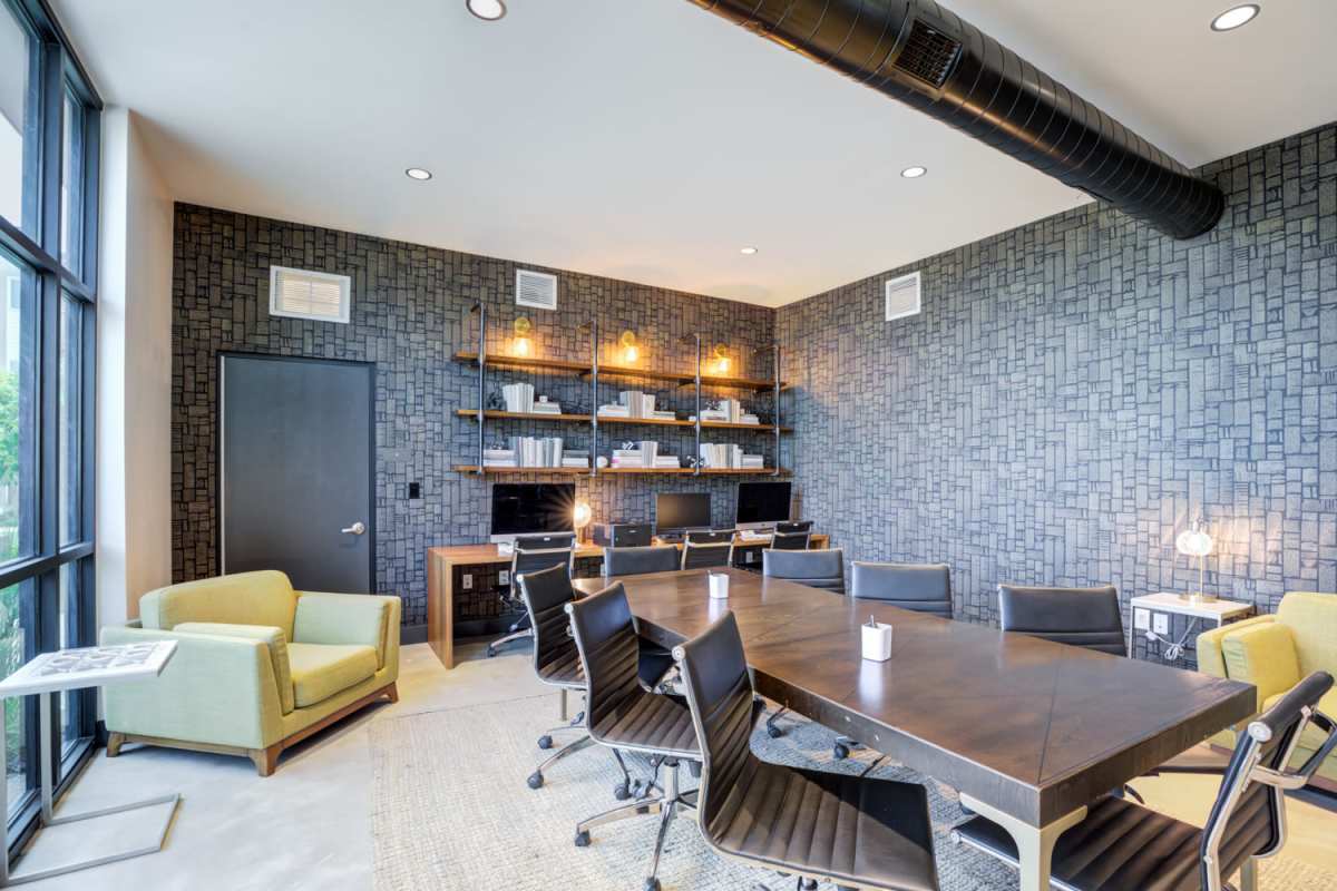 Cyber Lounge at The Wyatt Apartments in Fort Collins, Colorado