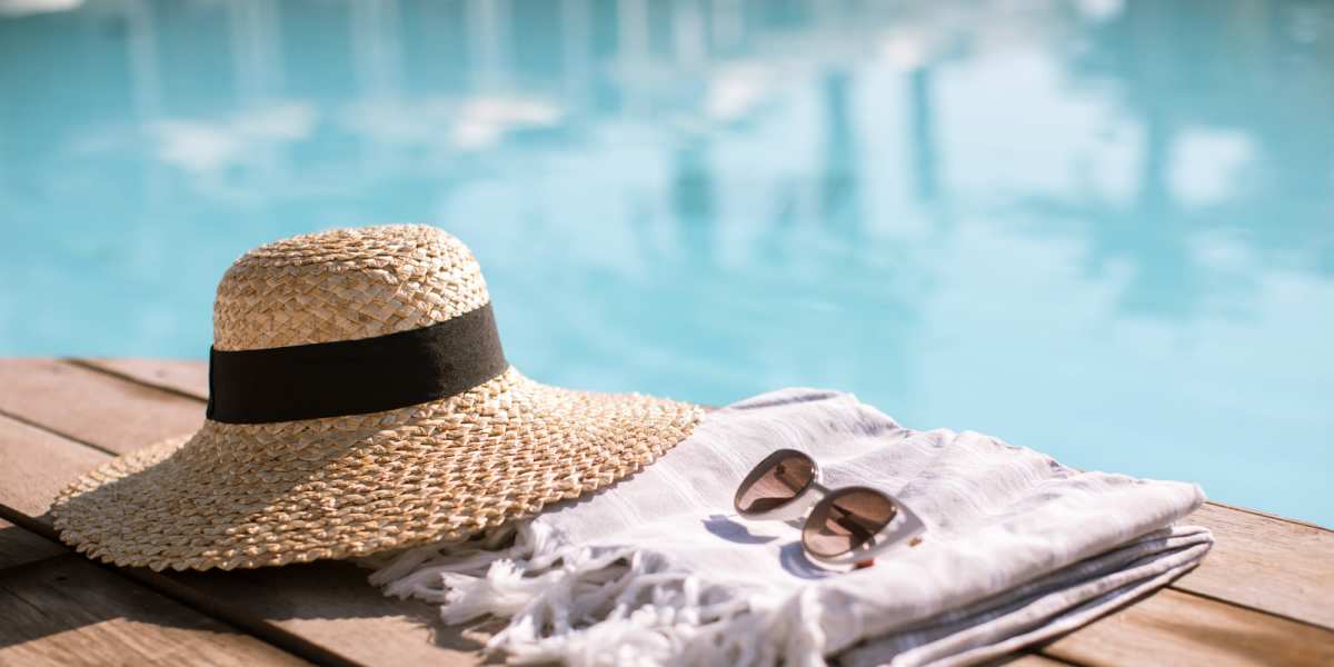 Swimming pool at The April in Canyon Lake, Texas