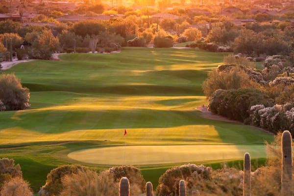 Nice golf course near EVR Spur Cross in Queen Creek, Arizona