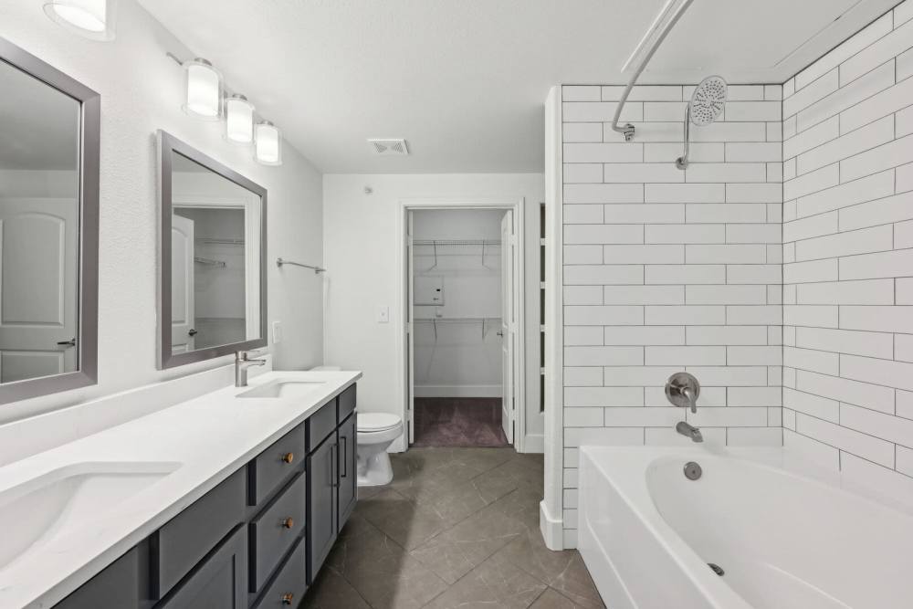 Bathroom at Barron Park in Pearland, Texas