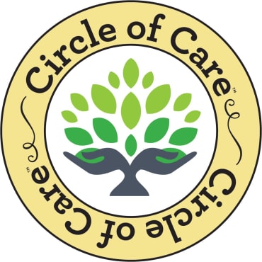 Circle of care logo at Absaroka Senior Living in Cody, Wyoming