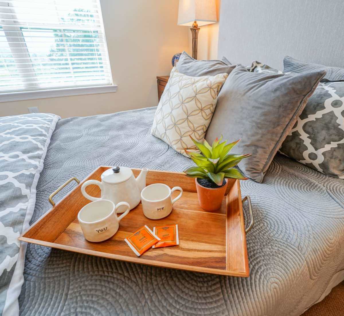 Cozy rooms at Harmony at Morning Grove in Memphis, Tennessee