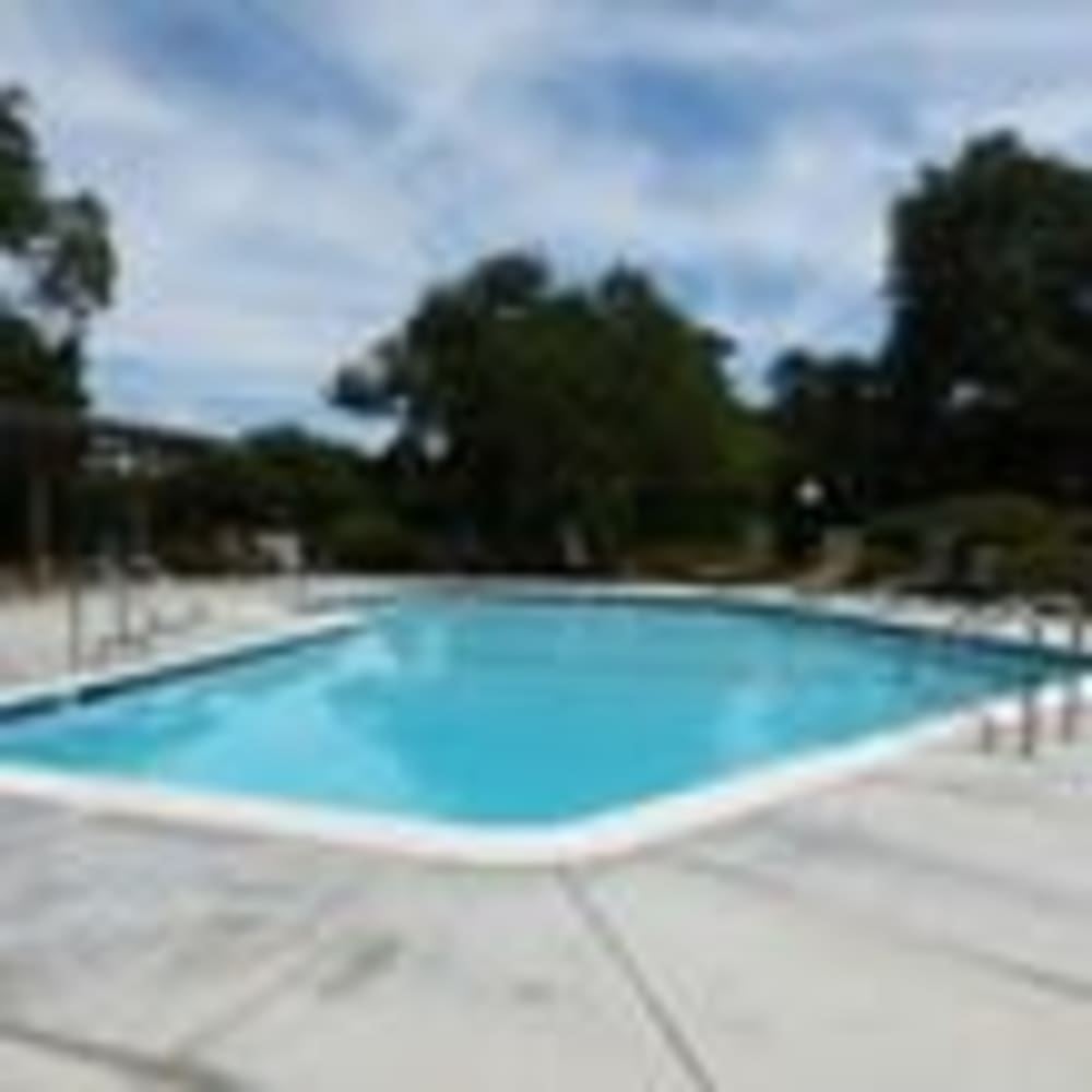 Refreshing swimming pool at Mission Rock at North Bay in Novato, California