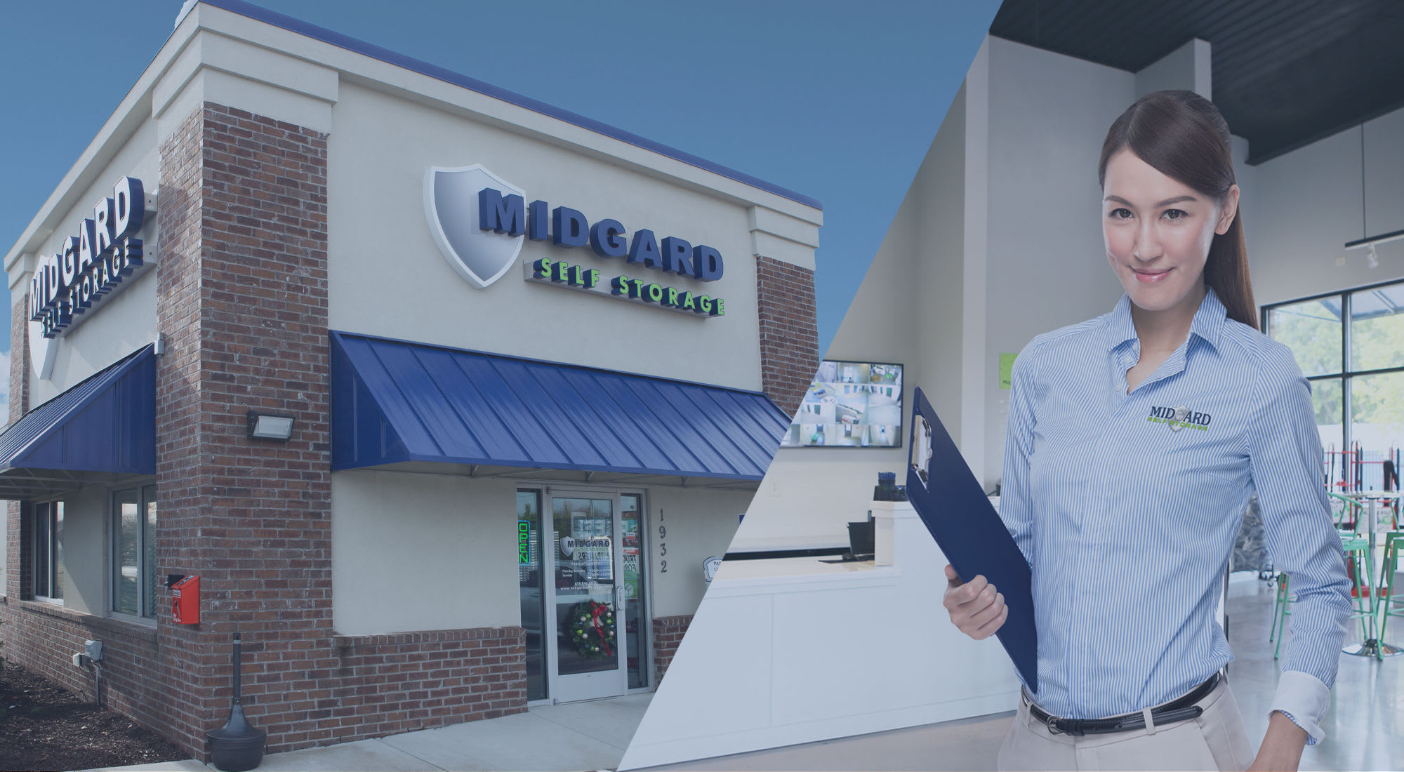 Self storage at Midgard Self Storage in Murfreesboro, Tennessee