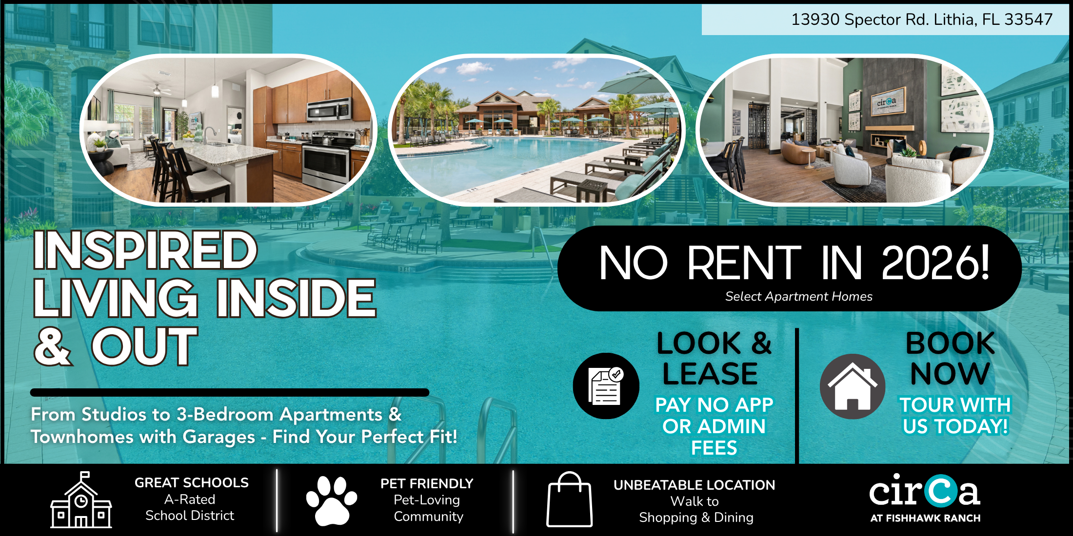 2026 Move-in special at Circa at Fishhawk Ranch in Lithia, FL