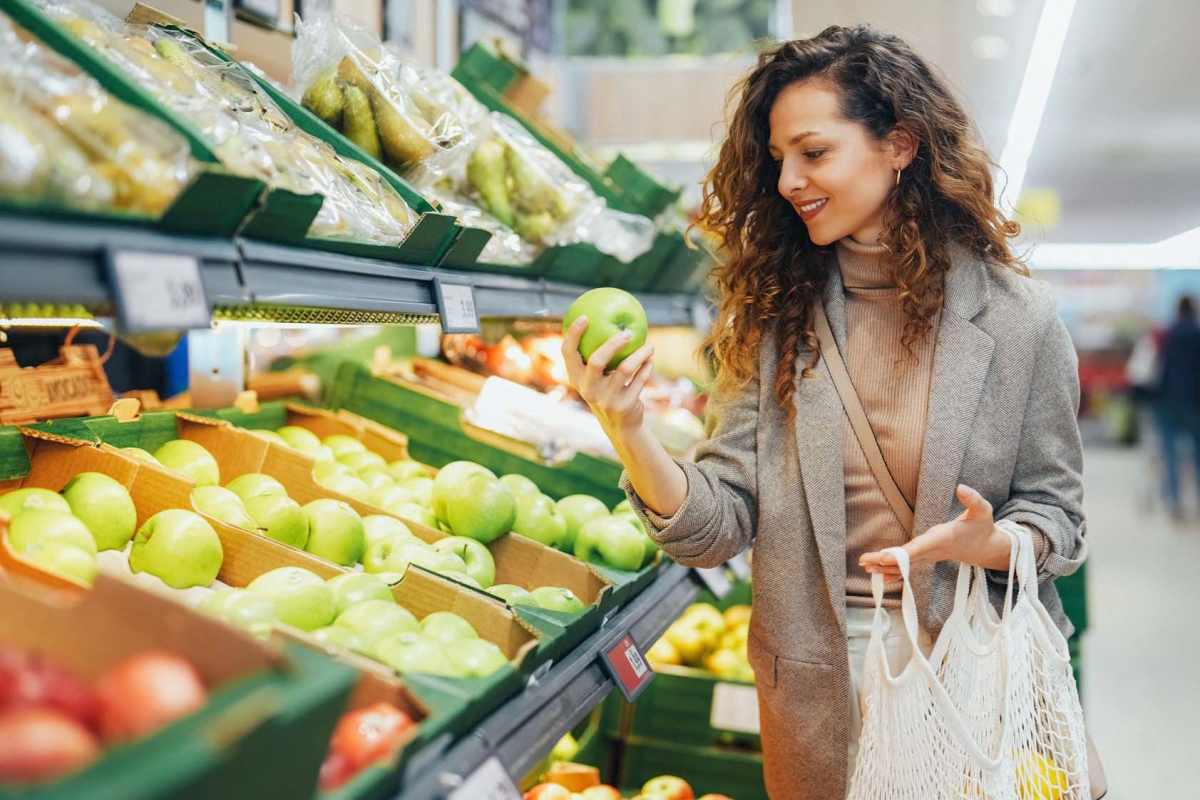  Residents in grocery store near Carson Landing in Center Point, Alabama