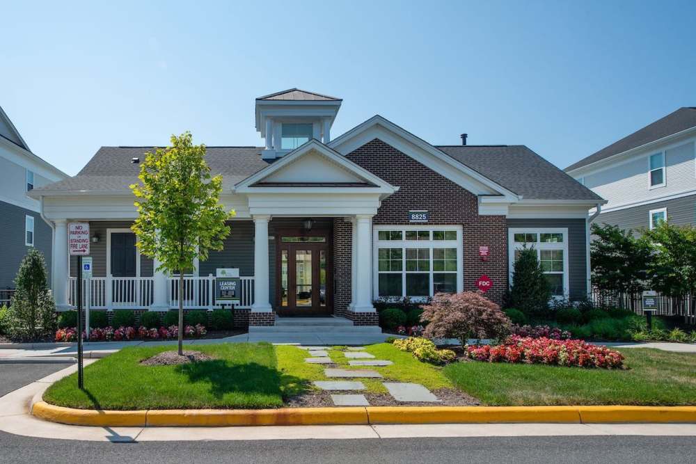 Club house at The Elms at Signal Hill Station in Manassas, Virginia