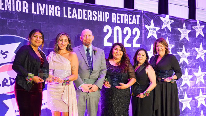 MBK SENIOR LIVING NAMES 7 PURSUIT OF EXCELLENCE AWARD WINNERS 2022