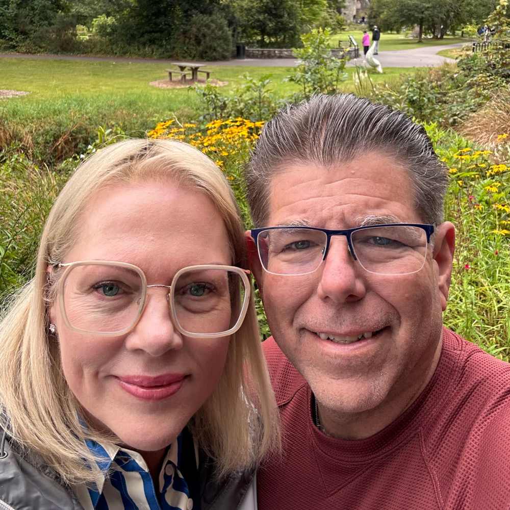 Tim from Touchmark in the West Hills in Portland, Oregon visiting Ireland with his wife.