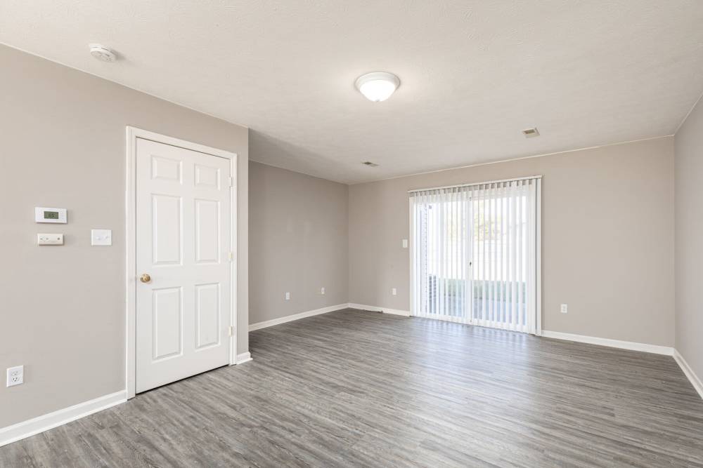 Bedroom with window at Maple Oaks in Middletown, Ohio