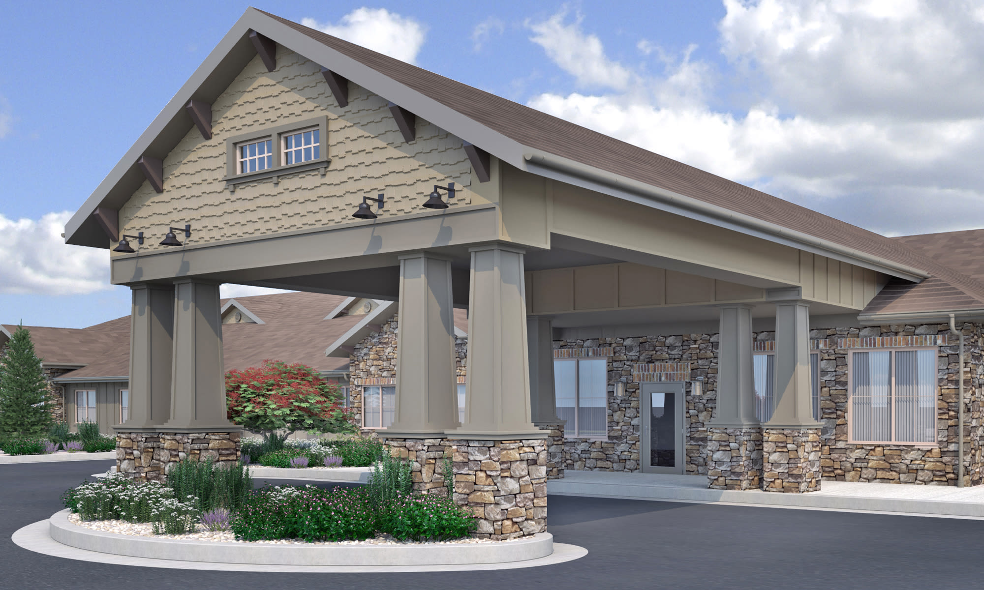 Deer Ridge Memory Care exterior in Puyallup, Washington