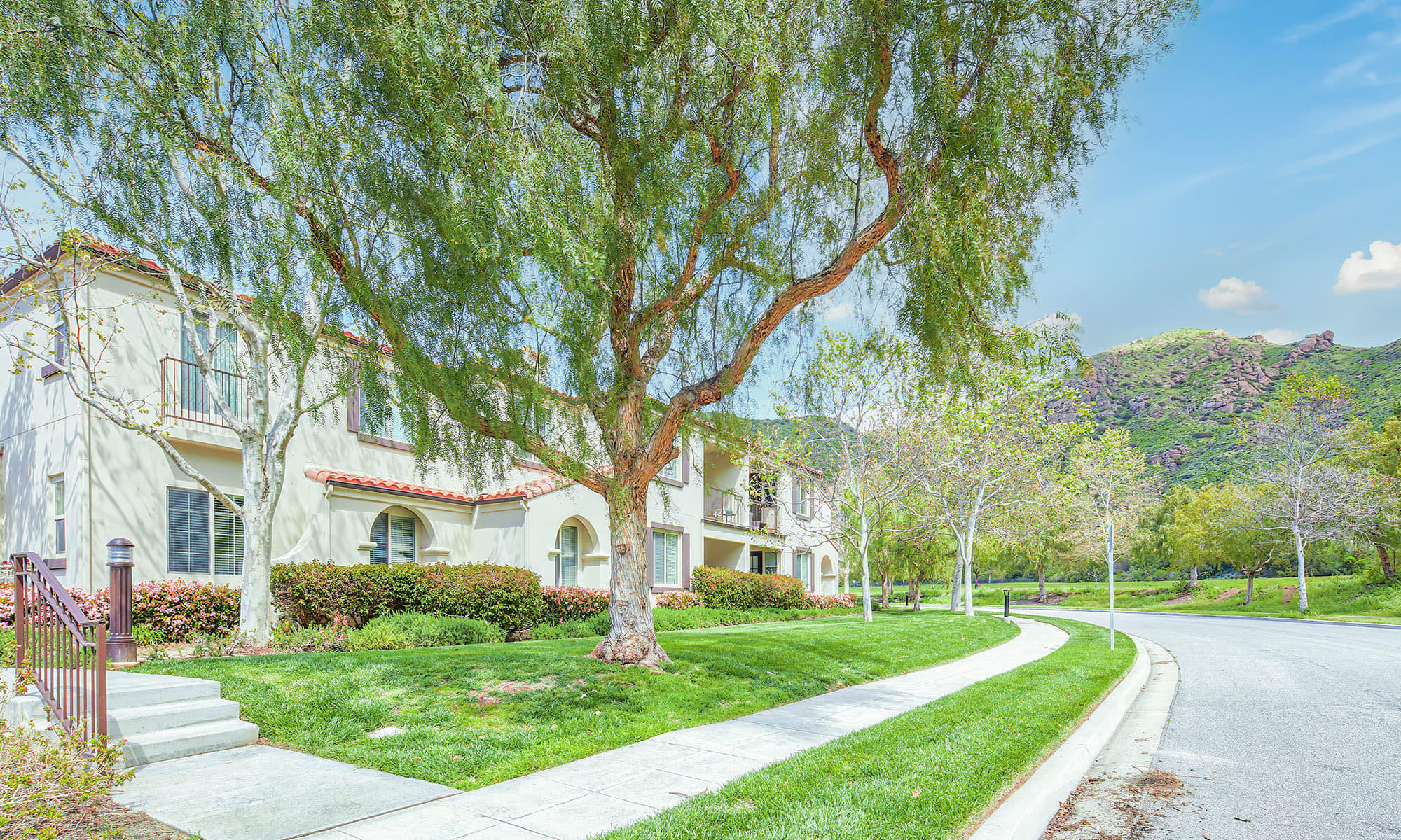 Street view of our suburban community at Mission Hills in Camarillo, California