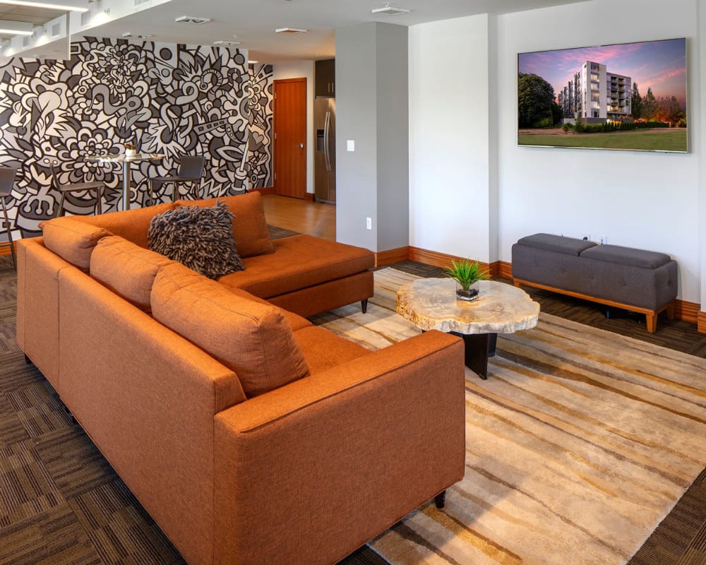 Clubroom of Overlook Park in Portland, Oregon
