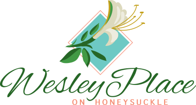Wesley Place on Honeysuckle Logo