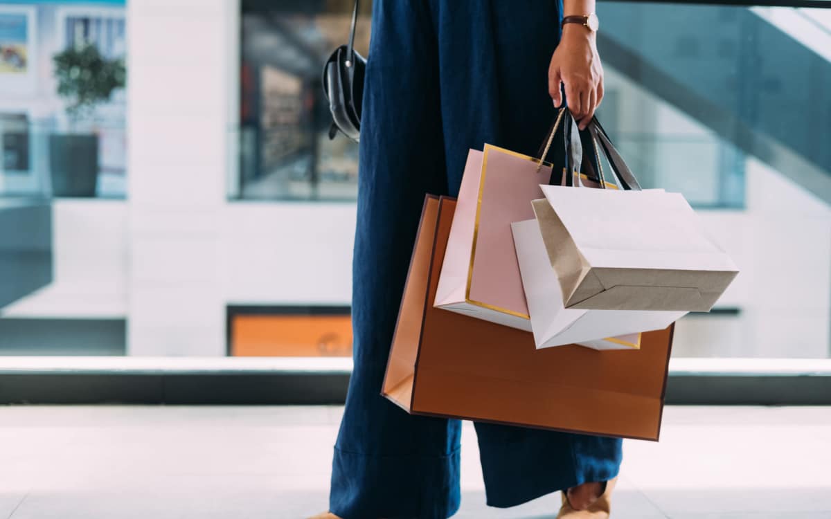 Resident shopping near Dunwoodie Place in Orlando, Florida
