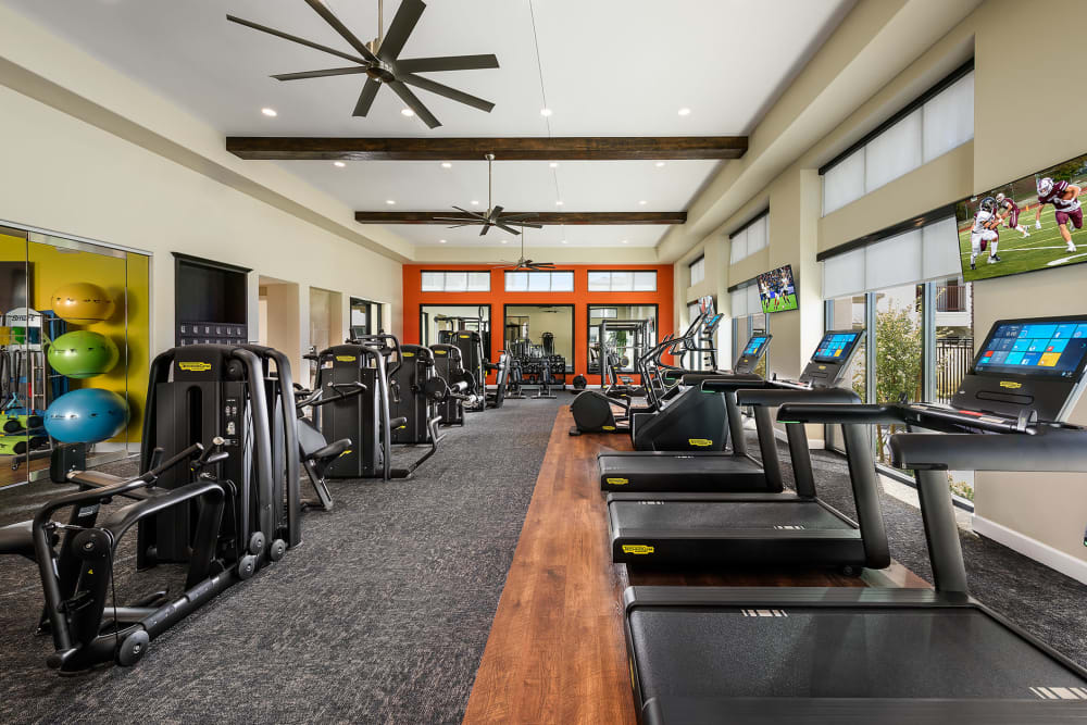 Fitness center at San Bellara in Scottsdale, Arizona