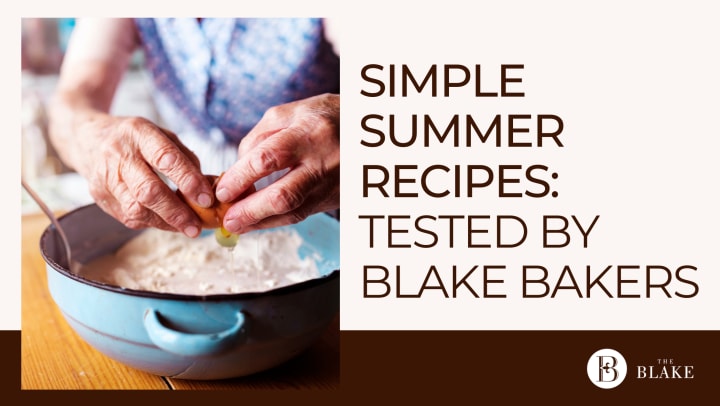 Summer Recipes - Blog Banner