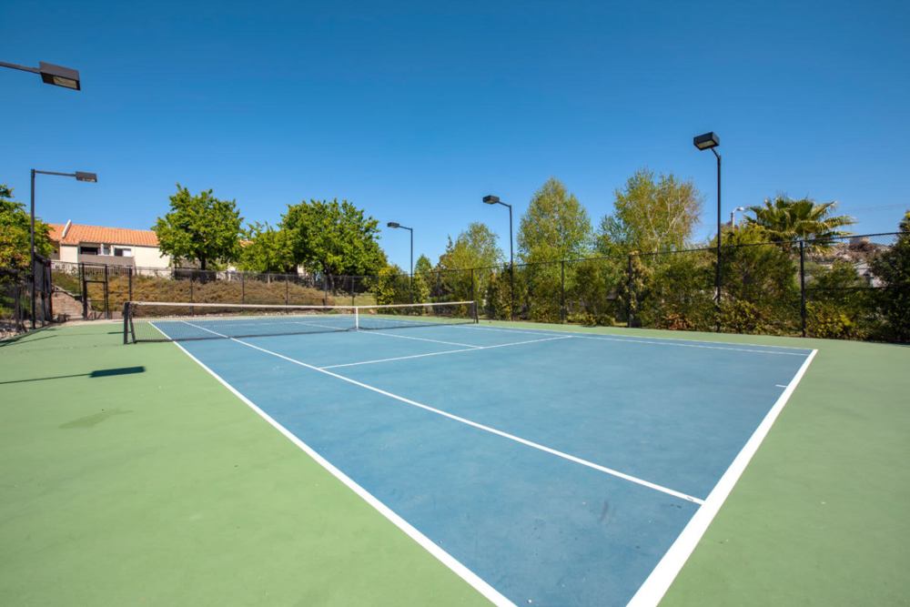 Tennis court Canyon Ridge in Santa Clarita, California
