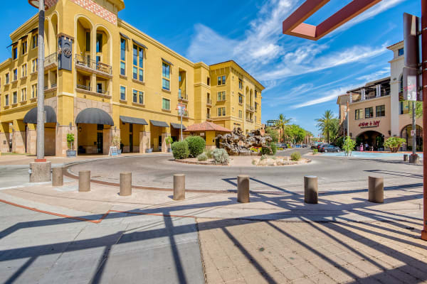 Exterior of community at Broadstone Waterfront in Scottsdale, Arizona