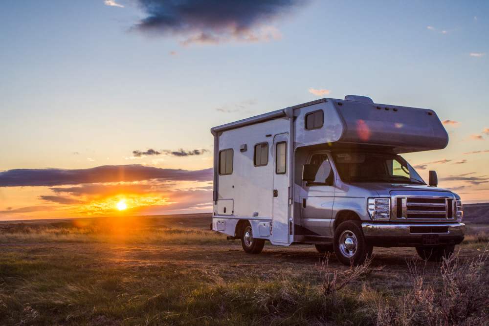 RV storage at American Self Storage in Raymore Missouri