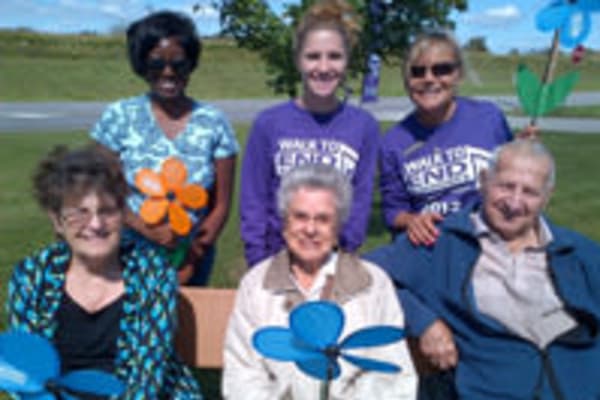 The 2012 Memory Walk at Senior Commons at Powder Mill in York, Pennsylvania