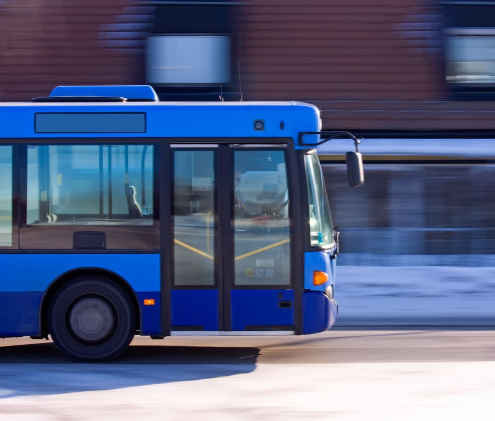 Cyride Bus  at The Phoenix in Ames, Iowa